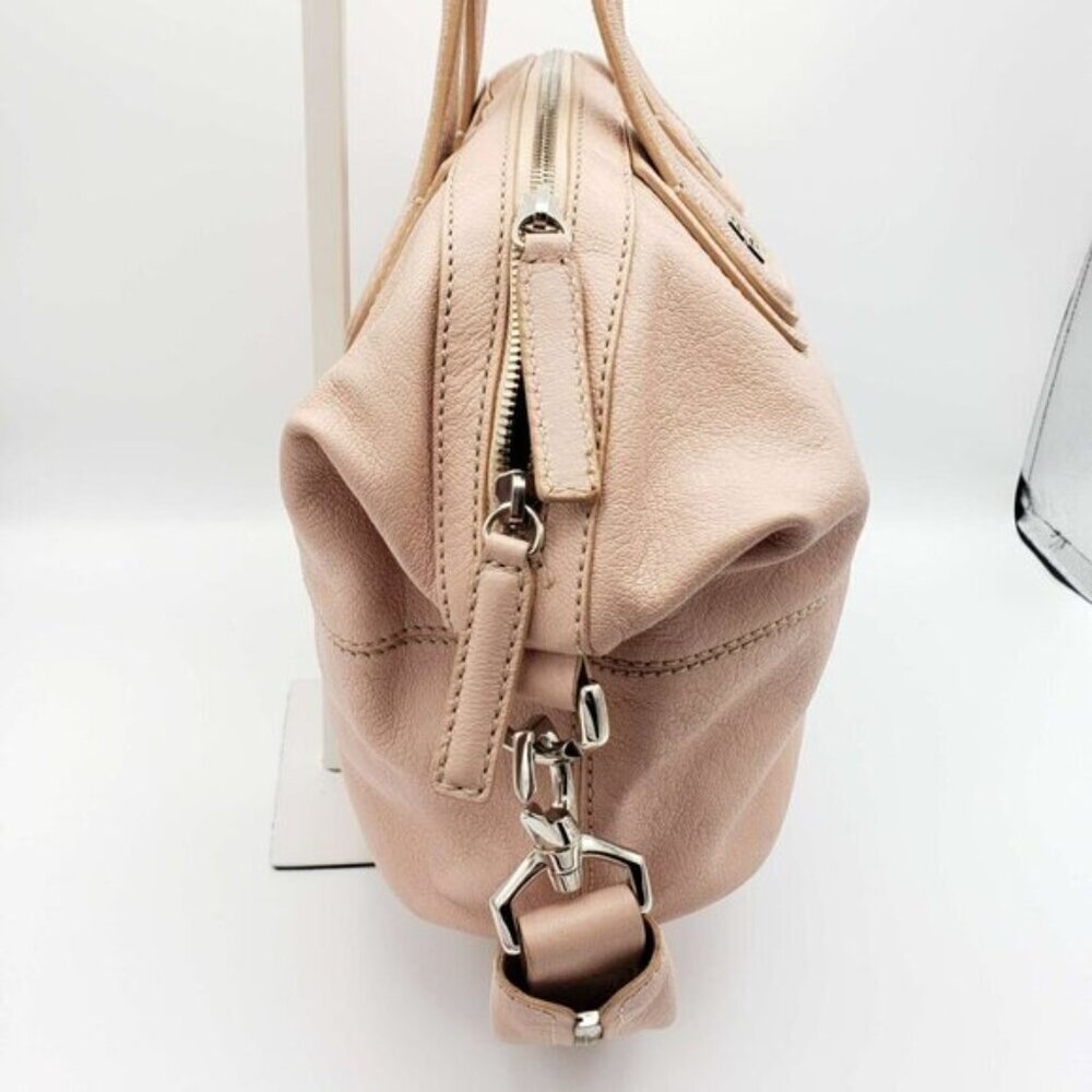 Authentic Givenchy Nightingale Small Satchel Nude… - image 5